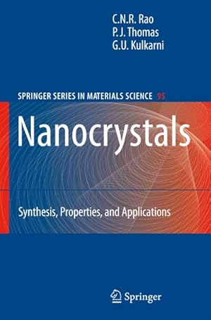 Bild des Verkufers fr Nanocrystals: : Synthesis, Properties and Applications zum Verkauf von AHA-BUCH GmbH
