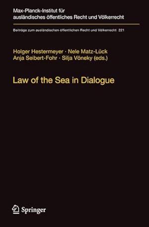 Imagen del vendedor de Law of the Sea in Dialogue a la venta por AHA-BUCH GmbH