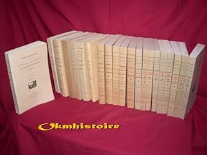 Imagen del vendedor de Bibliographie des auteurs modernes de langue franaise ( 1801-1969 ) ------------- 22 volumes / 22 : Srie complte / fonde par Hector Talvart et Joseph Place, continue par Georges Place --------- Edition grand papier a la venta por Okmhistoire