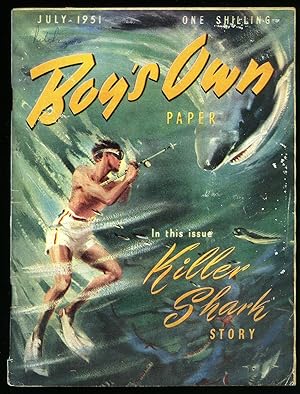 Seller image for Biggles Works It Out to Boy's Own Paper Volume 73 No. 10 [1] for sale by Little Stour Books PBFA Member