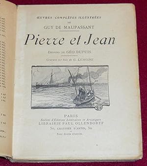 Imagen del vendedor de PIERRE ET JEAN a la venta por LE BOUQUINISTE