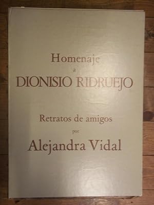 Bild des Verkufers fr HOMENAJE A DIONISIO RIDRUEJO. Retratos de Amigos por. zum Verkauf von Carmichael Alonso Libros