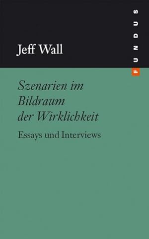 Imagen del vendedor de Szenarien im Bildraum der Wirklichkeit : Essays und Interviews. Hrsg. v. Gregor Stemmrich a la venta por AHA-BUCH GmbH