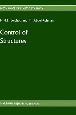 Image du vendeur pour Control of Structures.; (Mechanics of Elastic Stability.) mis en vente par J. HOOD, BOOKSELLERS,    ABAA/ILAB