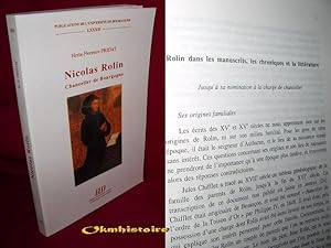 Bild des Verkufers fr NICOLAS ROLIN , chancelier de Bourgogne zum Verkauf von Okmhistoire