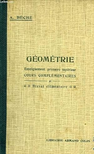 Bild des Verkufers fr GEOMETRIE zum Verkauf von Le-Livre