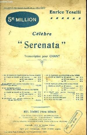 Image du vendeur pour SERENATA mis en vente par Le-Livre