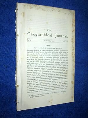 The Geographical Journal. 1898, October. Tirah, Kavirondo, Argentine Geography & Ancient ...