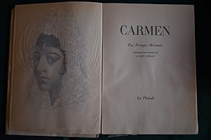 Carmen: Lithographies orginales de R. Ben Sussan.