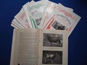 L'Eclaireur Agricole et Horticole 10 numéros