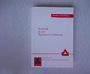 Bild des Verkufers fr Statistik in der Rentenversicherung. Schriften zur Fortbildung, Band 57. zum Verkauf von Antiquariat Bookfarm