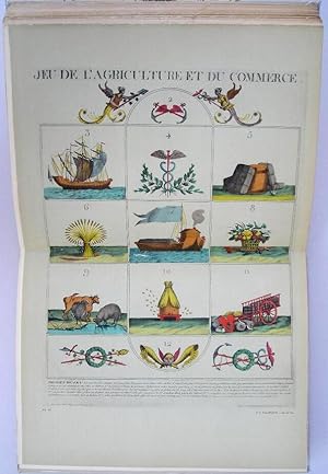 Le noble jeu de l'oie en France de 1640  1950. Quarante-huit tableaux et notices. La vie ...