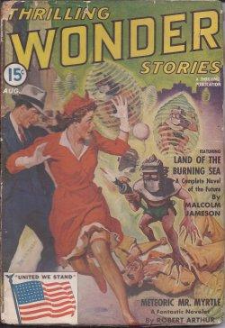 Seller image for THRILLING WONDER Stories: August, Aug. 1942 for sale by Books from the Crypt