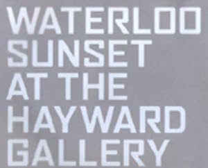 Bild des Verkufers fr Waterloo Sunset at the Hayward Gallery zum Verkauf von JLG_livres anciens et modernes