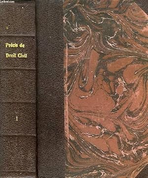 Seller image for PRECIS ELEMENTAIRE DE DROIT CIVIL, TOME I (1re ANNEE DE CAPACITE) for sale by Le-Livre