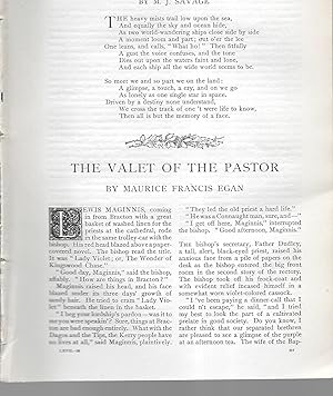 Seller image for The Valet Of The Pastor for sale by Legacy Books II