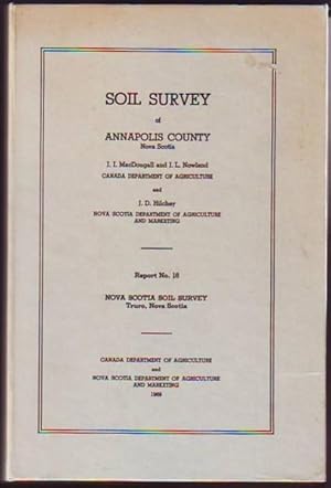 Soil Survey of Annapolis County, Nova Scotia