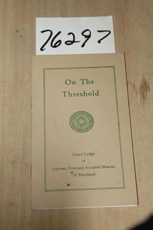 Seller image for On the Threshold for sale by Princeton Antiques Bookshop