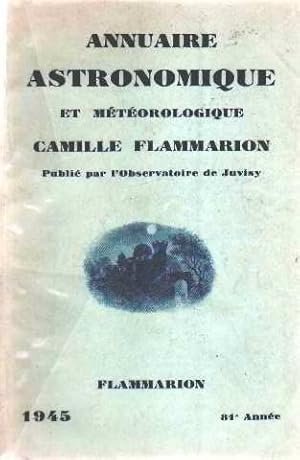 Annuaire astronomique et météorologique 1945