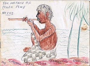 [Original manuscript and drawings] The Method of Flute Play