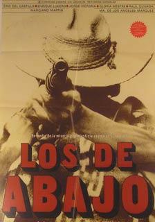 Image du vendeur pour Los De Abajo. Movie poster. (Cartel de la Pelcula). mis en vente par Wittenborn Art Books