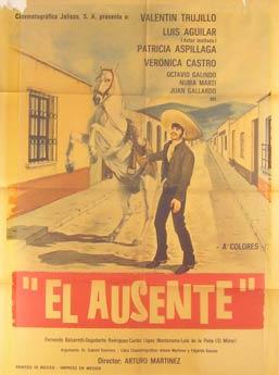 Seller image for El Ausente. Movie poster. (Cartel de la Pelcula). for sale by Wittenborn Art Books