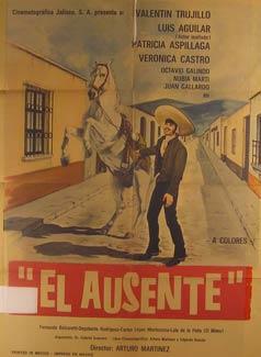 Seller image for El Ausente. Movie poster. (Cartel de la Pelcula). for sale by Wittenborn Art Books