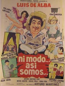 Imagen del vendedor de Ni Modo. Asi Somos. Movie poster. (Cartel de la Pelcula). a la venta por Wittenborn Art Books