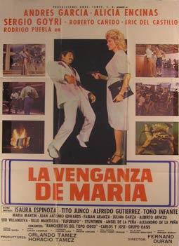 Imagen del vendedor de La Venganza de Maria. Movie poster. (Cartel de la Pelcula). a la venta por Wittenborn Art Books