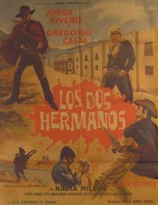 Imagen del vendedor de Los Dos Hermanos. Movie poster. (Cartel de la Pelcula). a la venta por Wittenborn Art Books