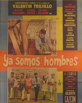 Bild des Verkufers fr Ya Somos Hombres. Movie poster. (Cartel de la Pelcula). zum Verkauf von Wittenborn Art Books