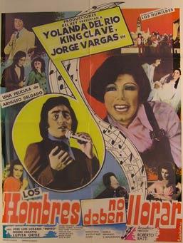 Seller image for Los Hombres No Deben Llorar. Movie poster. (Cartel de la Pelcula). for sale by Wittenborn Art Books