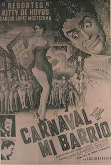 Imagen del vendedor de Carnaval en Mi Barrio (reprint). Movie poster. (Cartel de la Pelcula). a la venta por Wittenborn Art Books