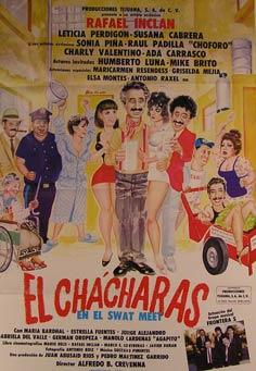 Imagen del vendedor de El Chacharas en el Swat Meet. Movie poster. (Cartel de la Pelcula). a la venta por Wittenborn Art Books