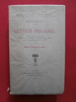 Image du vendeur pour Lettres persannes, tome 1 mis en vente par Tant qu'il y aura des livres