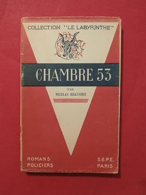 Image du vendeur pour Chambre 53 mis en vente par Tant qu'il y aura des livres