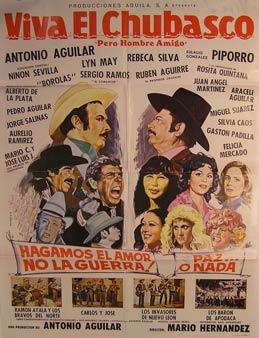 Imagen del vendedor de Viva El Chubasco - Pero Hombre Amigo. Movie poster. (Cartel de la Pelcula). a la venta por Wittenborn Art Books