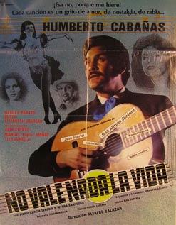 Imagen del vendedor de No Vale Nada La Vida. Movie poster. (Cartel de la Pelcula). a la venta por Wittenborn Art Books