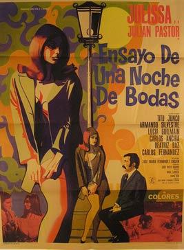 Imagen del vendedor de Ensayo De Una Noche De Bodas. Movie poster. (Cartel de la Pelcula). a la venta por Wittenborn Art Books