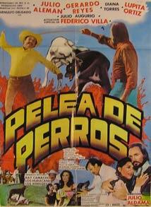 Bild des Verkufers fr Pelea De Perros. Movie poster. (Cartel de la Pelcula). zum Verkauf von Wittenborn Art Books