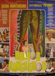 Huevos Rancheros. Movie poster. (Cartel de la Película).