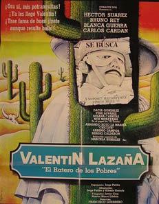 Immagine del venditore per Valentin Lazana: El Ratero de los Pobres. Movie poster. (Cartel de la Pelcula). venduto da Wittenborn Art Books