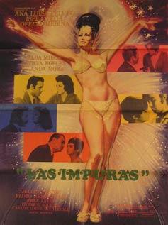 Imagen del vendedor de Las Impuras. Movie poster. (Cartel de la Pelcula). a la venta por Wittenborn Art Books