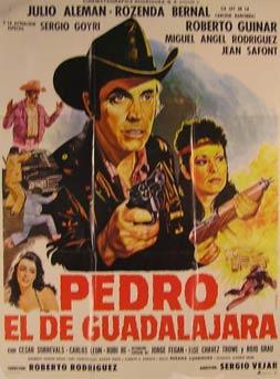 Imagen del vendedor de Pedro El de Guadalajara. Movie poster. (Cartel de la Pelcula). a la venta por Wittenborn Art Books