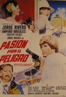 Imagen del vendedor de Pasion por el Peligro. Movie poster. (Cartel de la Pelcula). a la venta por Wittenborn Art Books