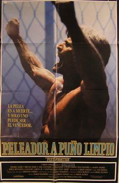 Seller image for Peleador a Puno Limpio. Movie poster. (Cartel de la Pelcula). for sale by Wittenborn Art Books