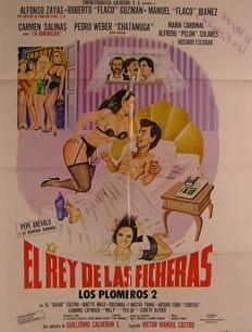 Imagen del vendedor de El Rey de las Ficheras. Movie poster. (Cartel de la Pelcula). a la venta por Wittenborn Art Books