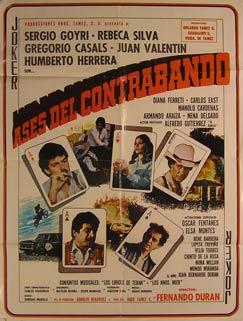 Imagen del vendedor de Ases del Contrabando. Movie poster. (Cartel de la Pelcula). a la venta por Wittenborn Art Books