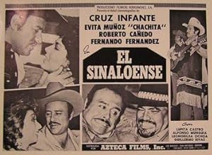 Imagen del vendedor de El SInaloense. Movie poster. (Cartel de la Pelcula). a la venta por Wittenborn Art Books