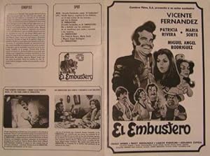 Imagen del vendedor de El Embustero. Movie poster. (Cartel de la Pelcula). a la venta por Wittenborn Art Books